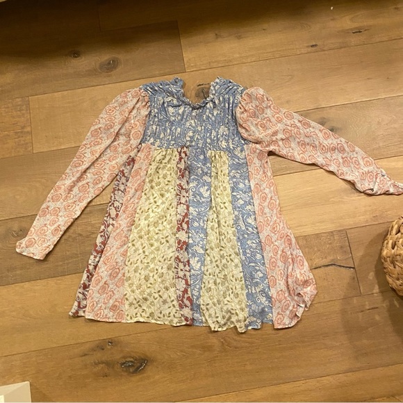 Free people merrie mixed print tunic - Picture 7 of 7